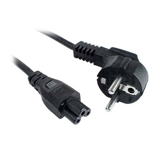 2M Euro Plug - C5 (F) Clover Leaf Power Cable